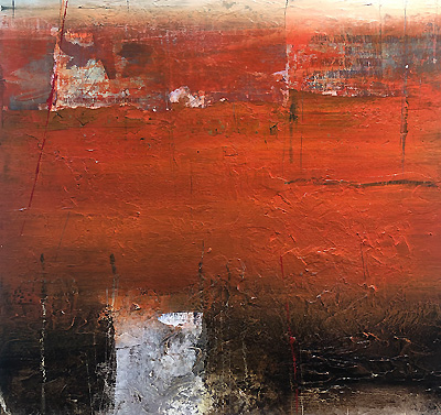 Werk 3 von Heinz Becker – Acryl auf Leinwand