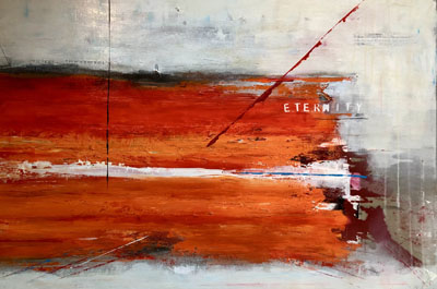 Werk 4 von Heinz Becker – Acryl auf Leinwand