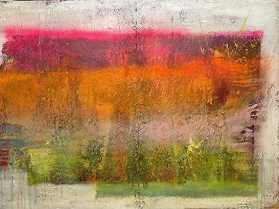 Werk 5 von Heinz Becker – Acryl auf Leinwand