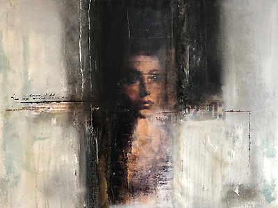 Werk 2 von Heinz Becker – Acryl auf Leinwand