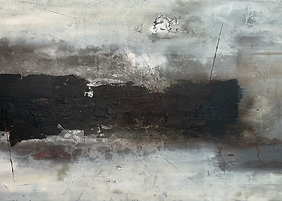 Werk 3 von Heinz Becker – Acryl auf Leinwand